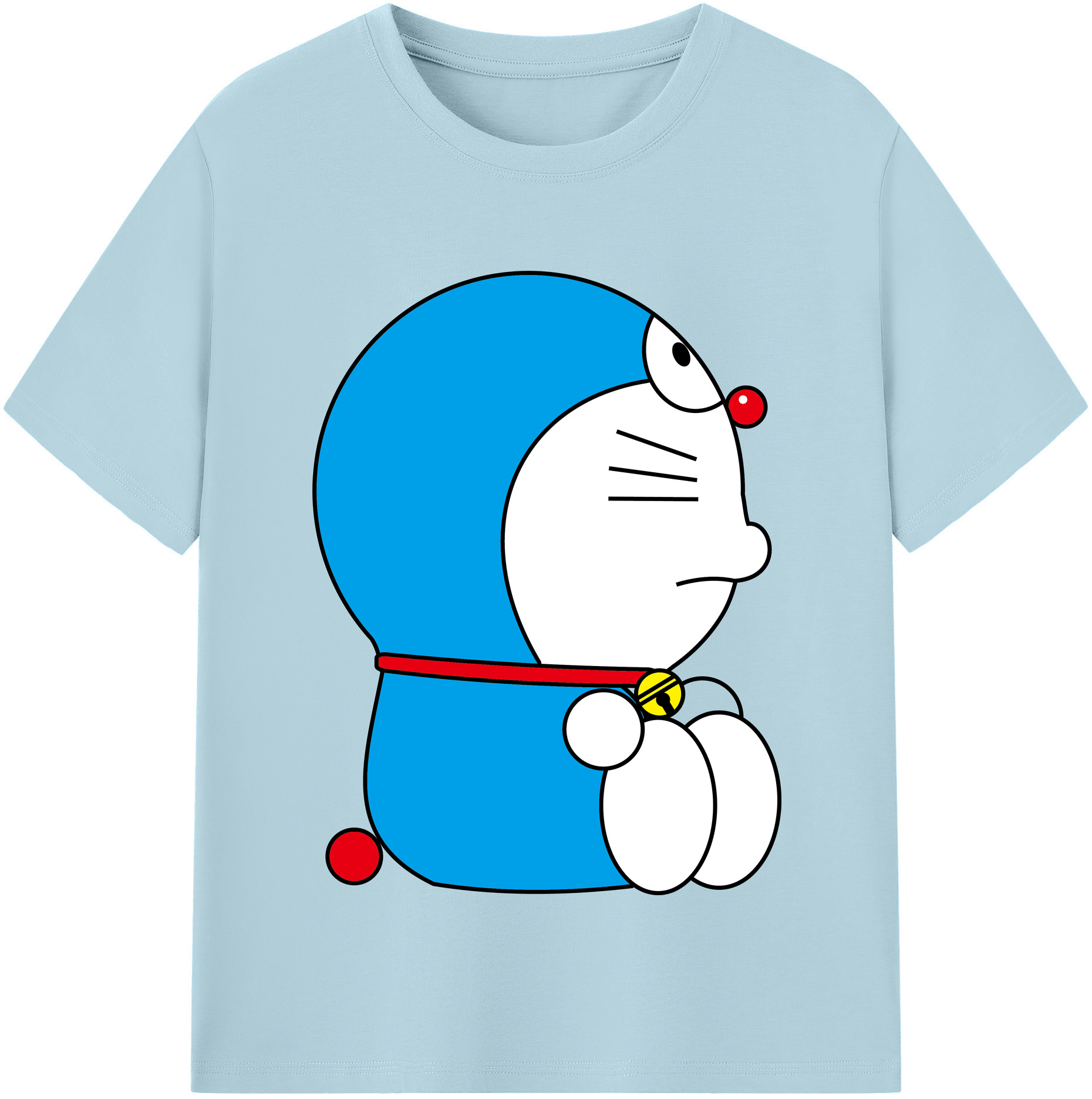 （画像用） ドラえもん Doraemon 綿100％半袖Tシャツ（フロントプリント）